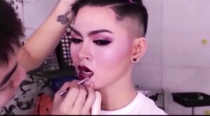 Asian Princess: Emo Crossdresser's Vintage Webcam Show