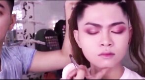 Asian Princess: Emo Crossdresser's Vintage Webcam Show