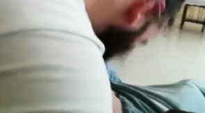 Straight Guy's First Blowjob