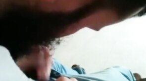 Straight Guy's First Blowjob