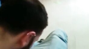Straight Guy's First Blowjob