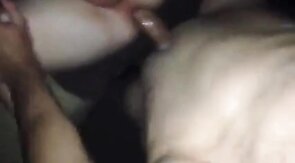 Sissy Crossdresser Explodes from Bareback Fuck