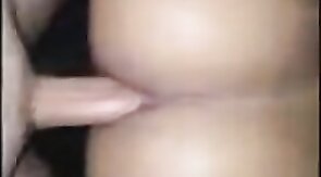 Amateur Black Interracial: Novinho Takes it Up the Round Bubble Butt