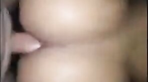 Amateur Black Interracial: Novinho Takes it Up the Round Bubble Butt
