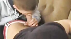 Twink Sucks His Amateur BF's Cock