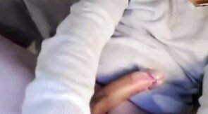 Belgian Guy Strokes His Big Cock on Webcam