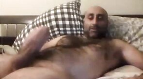 Big-Cock Daddy Loves to Stroke His Huge Meat