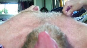 Mon gros pénis et mes pieds