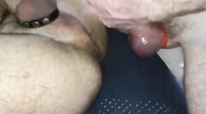 Amateur Bareback Threesome with Big Cocks