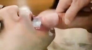 Big-Cock Webcam Man Spills Leche Condensada