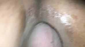 Latino Crossdresser Bareback Creampie in Motel