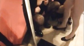 Crossdressers Suck and Swap Big Cocks