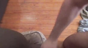Black Bareback Amateur Takes Youth