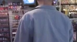 Glory Hole Semen Slurpin at the Arcade
