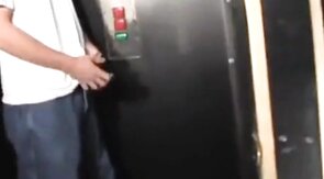 Glory Hole Semen Slurpin at the Arcade