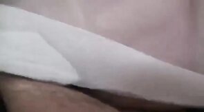 Asian Crossdresser Takes Cream Pie in Public Bathroom