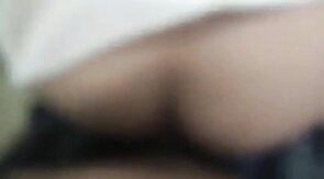 Asian Crossdresser Takes Cream Pie in Public Bathroom