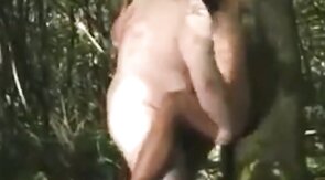 Barebacking Outdoor with Amateur Bear