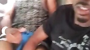 Huge Black Cocks Masturbating In A Car