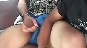 Huge Black Cocks Masturbating In A Car