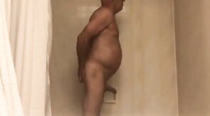 Grandpa's Morning Wood Shower