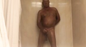 Grandpa's Morning Wood Shower