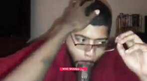 Big Black Cock Blowjob by Amateur Dick Gobbler