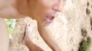 Bareback Outdoor Sex with Amateur Chinese Twinks