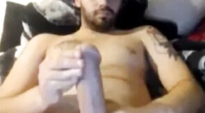 Giant Knob Guy Shoots a Huge Load