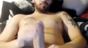 Giant Knob Guy Shoots a Huge Load