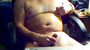 Grandpa Cums, Tastes It on Cam
