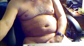 Grandpa Cums, Tastes It on Cam