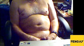 Grandpa Cums, Tastes It on Cam