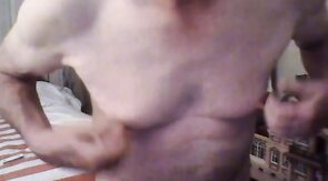 72-year-old American Daddy Strips and Cums for You