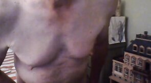 72-year-old American Daddy Strips and Cums for You