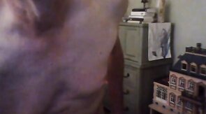 72-year-old American Daddy Strips and Cums for You