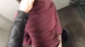 Staircase Bareback: He Takes It Deep