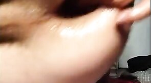 Twink Deep Anal with Long Worm Sex Toy