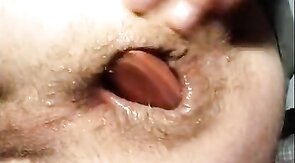 Twink Deep Anal with Long Worm Sex Toy