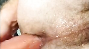 Twink Deep Anal with Long Worm Sex Toy