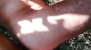 Big-Cock Daddy Loves Foreskin Outdoors