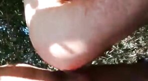 Big-Cock Daddy Loves Foreskin Outdoors