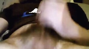 Daddy Strokes His Foreskin on Webcam
