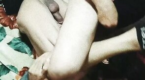 Abnetda put his thick cock in my mouth and I sucked it