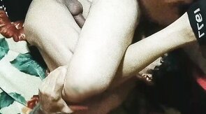 Abnetda put his thick cock in my mouth and I sucked it