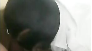 Big Black Cock Sucked by a Hungry Amateur