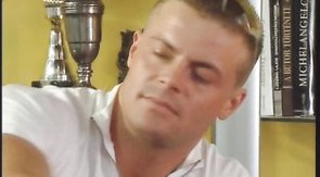 Three hot muscled dudes are tasting juicy boners