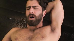 Intensive oral sex of two muscular boyfriends