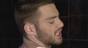 Good-looking bald cocksucker is giving a nice head