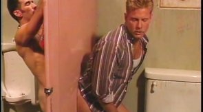 Lustful boyfriend is getting fucked in the gloryhole